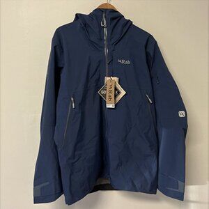 NWT, RAB Khroma Diffuse GTX Gore-Tex Jacket, Men's Medium, Blue